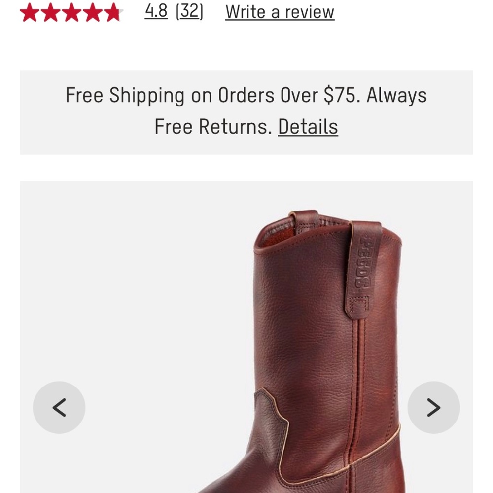 Redwing Pecos boots 10E2